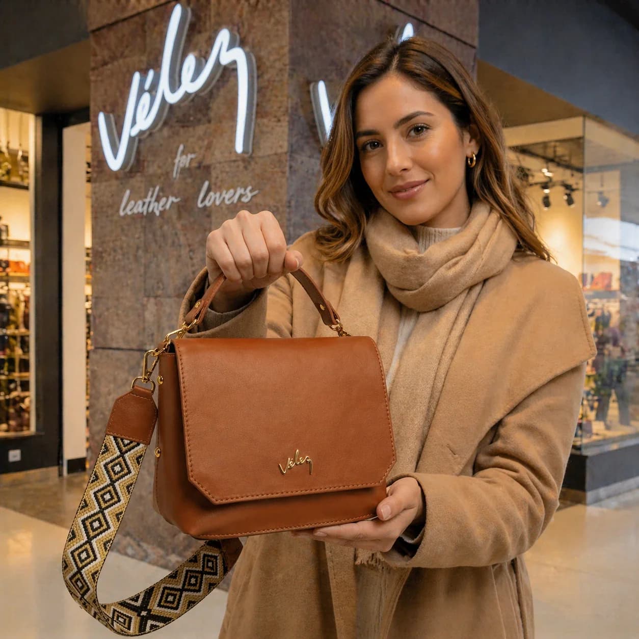 Bolso Carriel de Cuero Legítimo - Lanzamiento Exclusivo Con 60% de Descuento